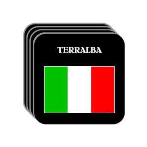  Italy   TERRALBA Set of 4 Mini Mousepad Coasters 