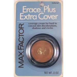  Max Factor Erace Plus Extra Cover Concealer Natural .11 Oz 