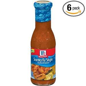 McCormick Santa Fe Style Seafood Sauce, 8.9 Ounce Glass Bottles (Pack 