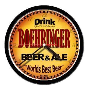  BOEHRINGER beer and ale cerveza wall clock Everything 