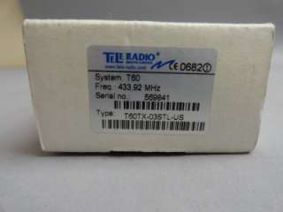 TELERADIO TELE RADIO REMOTE CONTROL TRANSMITTER T60 MD3 T60TX   03STL 