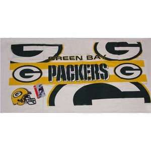  Green Bay Packers NFL 28 X 58 Beach/Bath Towel