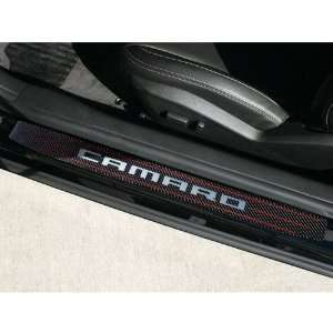  2010 2012 Camaro Door Sill Plates   Camaro  Carbon Fiber 