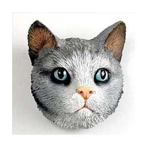  Silver Tabby Cat Magnet