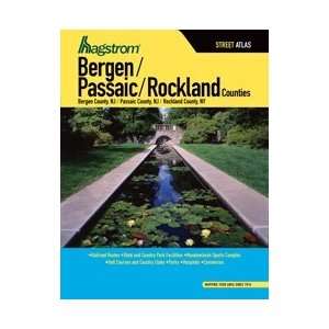  Hagstrom 450190 Bergen Passaic Rockland Counties NJ Atlas 