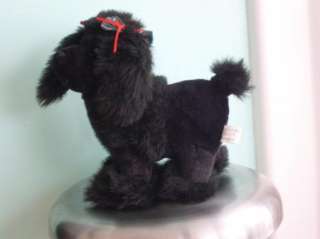 Kuddle Me Toys Plush/Stuffed Black Poodle Soft EUC  