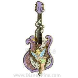  Disney Pins  Tinker Bell Guitar Dangle Pin 67718 