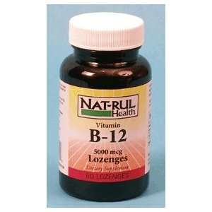 Vitamin B 12 SUBL TAB 5000MCG N R Size 60