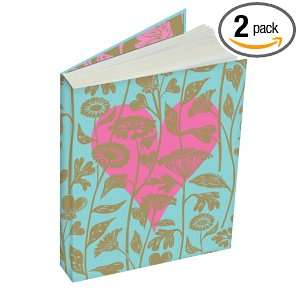  Roger la Borde Pink Heart Deluxe Softback Journal (Pack of 