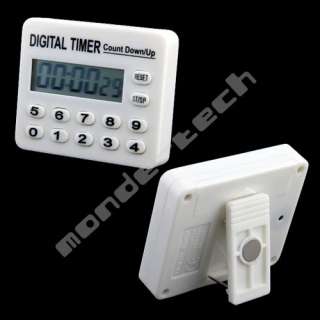 Digital LCD Kitchen Chef Count down / Up Timer Alarm  