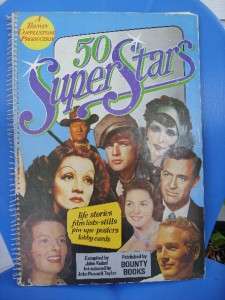 Bounty Books 50 Super Stars 1974 Movie Posters Book  