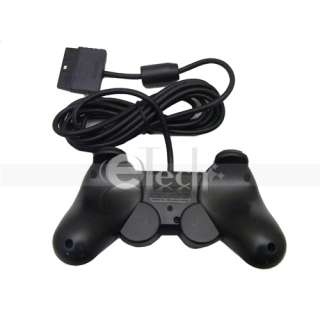   Shock Game Controller Joypad for Sony Playstation 2 PS2 Black  