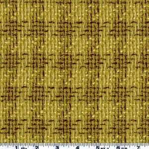  45 Wide Boucle Suiting Lime/Chocolate Fabric By The Yard 