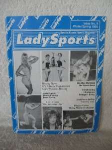 1995 Iss 9 Lady Sports Magazine Wrestling Boxing Body  