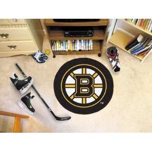  Boston Bruins NHL Puck Floor Rug Mat
