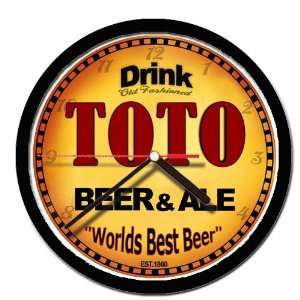  TOTO beer and ale cerveza wall clock 