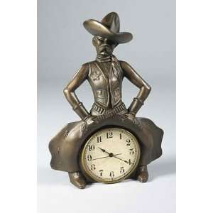 Bowlegged Cowboy Clock 