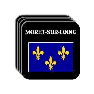  Ile de France   MORET SUR LOING Set of 4 Mini Mousepad 