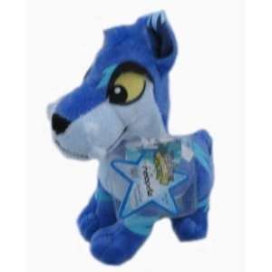  Neopets Series 5 Electric Lupe Plush with Keyquest Code 