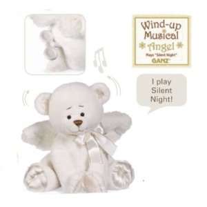  Wind Up Musical Angel Bear  Plush 8.5 Toys & Games