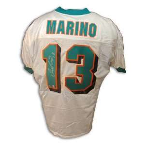  Dan Marino Miami Dolphins Autographed White Jersey Sports 