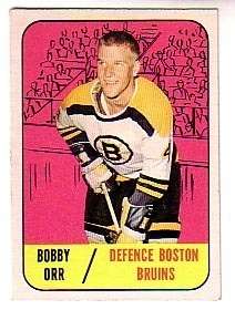 1967 68 Topps #92 Bobby Orr Bruins Ex to Ex+  