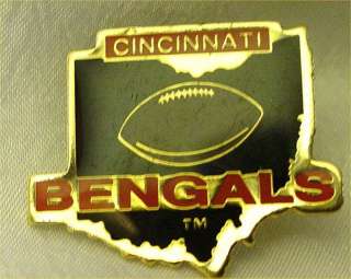 NFL Football Cincinnati Bengals Hat Pin  