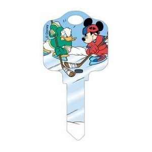  Mickey & Donald Hockey, Kwikset KW, Disney House Key
