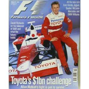   Formula 1 Magazine   Single Issue   February, 2002   Vol 1   Issue 12