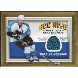  Beehive Matted Materials #MMPM Patrick Marleau Sports Collectibles