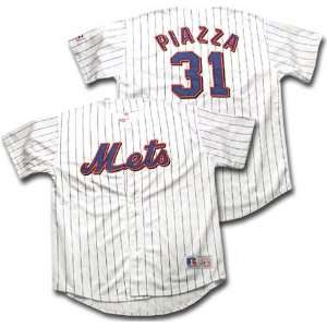  Mike Piazza Russell Athletic Russell Replica Home New York 