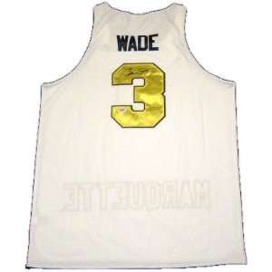    Dwyane Wade Autographed Marquette Jersey
