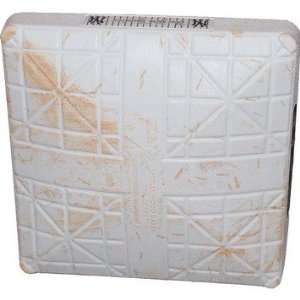  Brewers at Yankees 6 28 2011 Game Used Second Base 