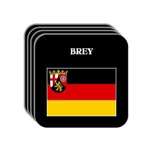   Palatinate (Rheinland Pfalz)   BREY Set of 4 Mini Mousepad Coasters