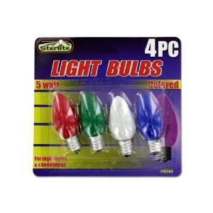  5 Watt colored light bulbs   Pack of 48