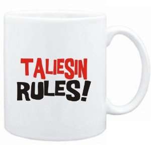  Mug White  Taliesin rules  Male Names Sports 