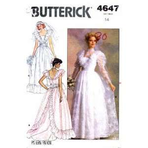  Butterick 4647 Sewing Pattern Bridal Gowns and Bridesmaid 