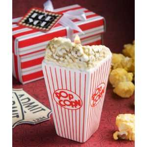  Movie theater popcorn design candle holder favors Kitchen 