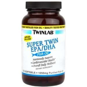  Twinlab Super Twin EPA/DHA 100 Softgels Health & Personal 