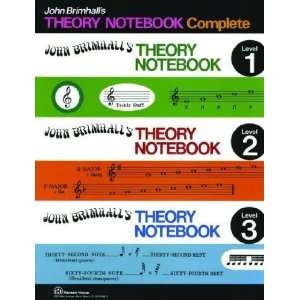   Brimhalls Complete Theory Notebook [Paperback] John Brimhall Books