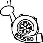 JDM Boosted Snail Vinyl Decal Turbo Sticker *Any Color*