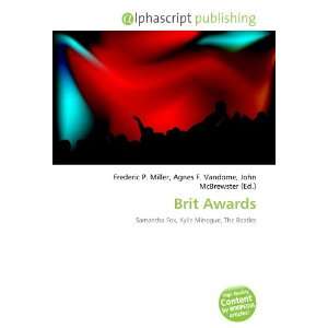  Brit Awards (9786134021173) Books