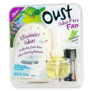 Johnson Wax 13796 OUT Oust Odor Free Fan   Outdoor Scent 
