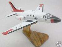 39 Sabreliner T39 USAF Airplane Wood Model Big  
