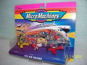 AIR RACERS Micro Machines Set NIP GEE BEE, P 51 Mustang  