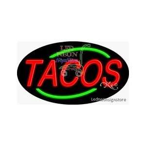  Tacos Neon Sign 17 Tall x 30 Wide x 3 Deep Everything 