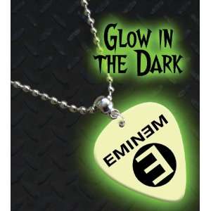  Eminem Glow In The Dark Premium Guitar Pick Necklace 