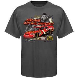   Chase Authentics Jamie McMurray Youth Tach T Shirt   Charcoal (Small