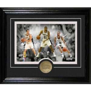   Spurs Framed Photo and Coin (Desk Top Collection) 