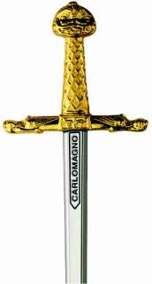 Miniature Sword of Emperor Charlemagne (Gold) by Marto  